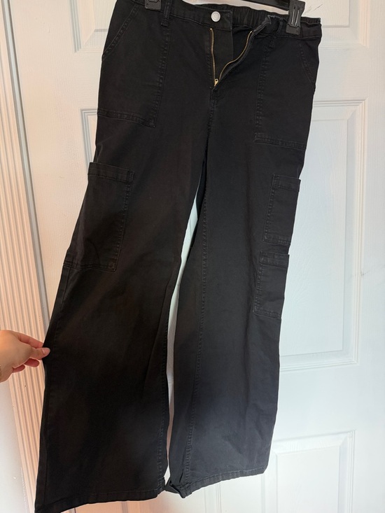 No Boundaries Pants - No Boundaries Black Elastic Waist Pants